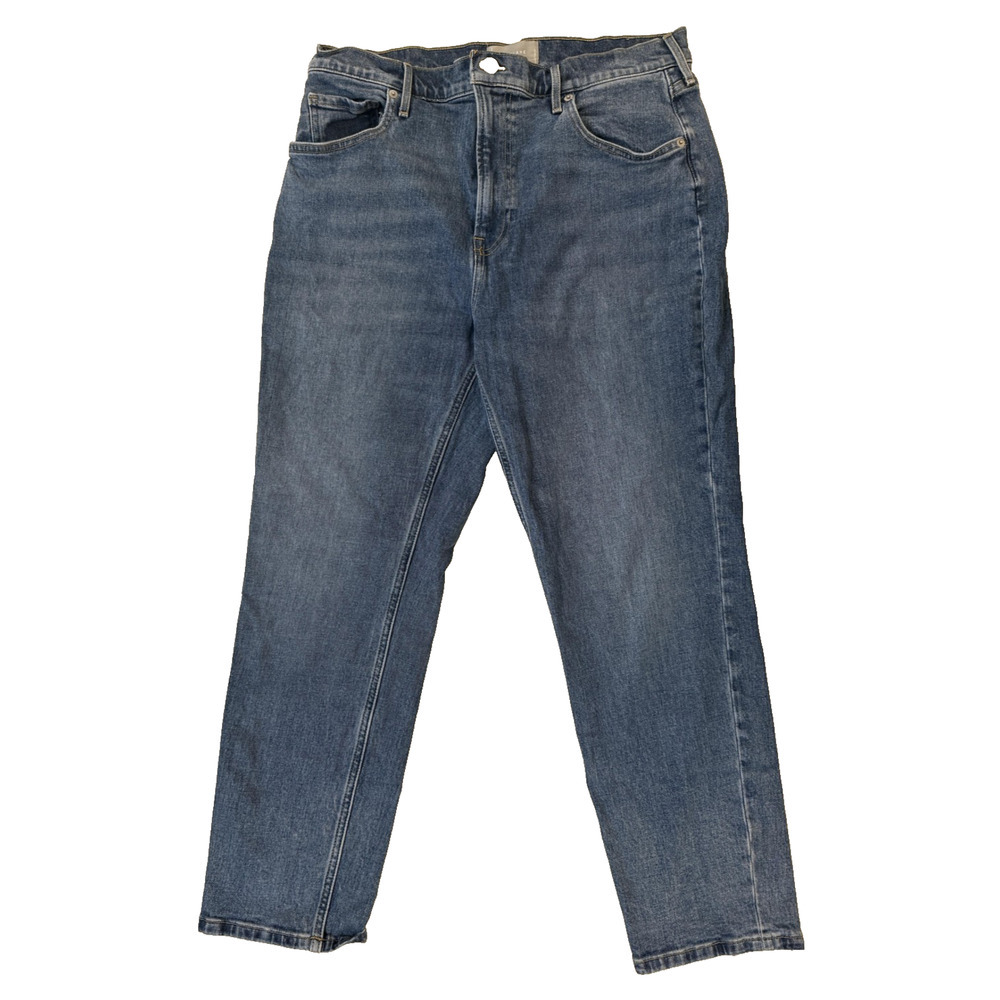 Everlane Jeans Womens 27 Cheeky Regular High‎ Rise Straight Leg Organic Denim